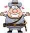 Cartoon Confederate Soldier Hug