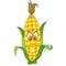 Cartoon Corn character