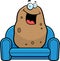 Cartoon Couch Potato