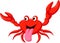 Cartoon crab for you design