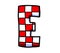 Cartoon Croatian Themed Letter E