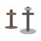 cartoon crosses for decoration design. Vector illustration. stock image.