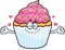 Cartoon Cupcake Hug