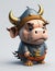 cartoon cute bullmastic