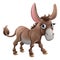 Cartoon Cute Donkey Farm Animal