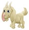 Cartoon Cute Goat Farm Animal