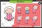 Cartoon Cute Granny Characters Expressions and Poses Set