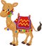 Cartoon decorated camel