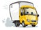 Cartoon delivery / cargo truck