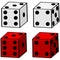 Cartoon Dice