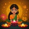 Cartoon Diwali