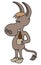 Cartoon Donkey With Beer