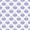 Cartoon doodle kawaii style alien space ship seamless vector pattern