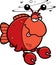 Cartoon Drunk Imitation Crab