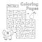 Cartoon Elephant Maze Game