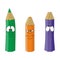 Cartoon emotional pencil set color 11
