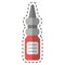 Cartoon eye drop bottle medicine