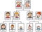 Cartoon family tree