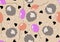 Cartoon farms animals seamless sleeping sheep pattern for wrapping paper and fabrics and linens and kindergarten