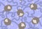 Cartoon farms animals seamless sleeping sheep pattern for wrapping paper and fabrics and linens and kindergarten