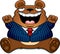 Cartoon Fat Bear Suit