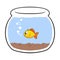 Cartoon Fish Bowl