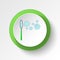 cartoon foam bubble toy colored button icon. Signs and symbols can be used for web, logo, mobile app, UI, UX