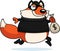 Cartoon Fox Burglar