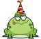Cartoon Frog Drunk Party