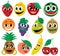 Cartoon Fruits