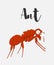 Cartoon Funny Ant