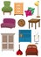 Cartoon Furniture icon