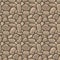 Cartoon game texture, rocks, dirt and ground surface seamless pattern. Game asset wall and environment background