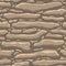 Cartoon game texture, rocks, dirt and ground surface seamless pattern. Game asset wall and environment background