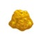 Cartoon golden nugget, ore mining