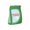 Cartoon green washing powder bag.