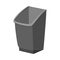 Cartoon grey trash bin