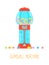 Cartoon Gumball Machine. Vector