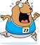 Cartoon Hamster Running Race