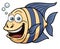 Cartoon Happy fish