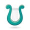 Cartoon Harp Icon