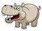 Cartoon Hippopotamus