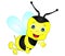 Cartoon Honeybee Clip Art