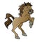Cartoon horse or stallion