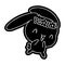 cartoon icon kawaii cute furry bunny