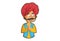 Cartoon Illustration Of Rajasthani Man