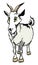 Cartoon image of goat