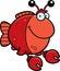 Cartoon Imitation Crab Smiling