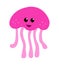 Cartoon Jelly fish