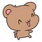 cartoon kawaii cute happy hamster